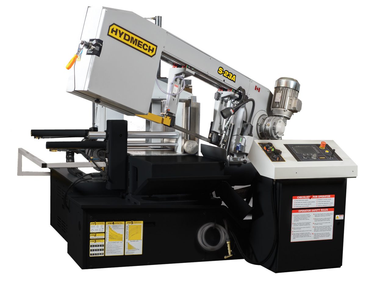 S23A HYDMECH Band Saws, Cold Saws, Carbide Saws and Material Handling